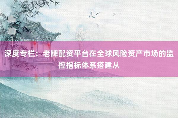 深度专栏：老牌配资平台在全球风险资产市场的监控指标体系搭建从